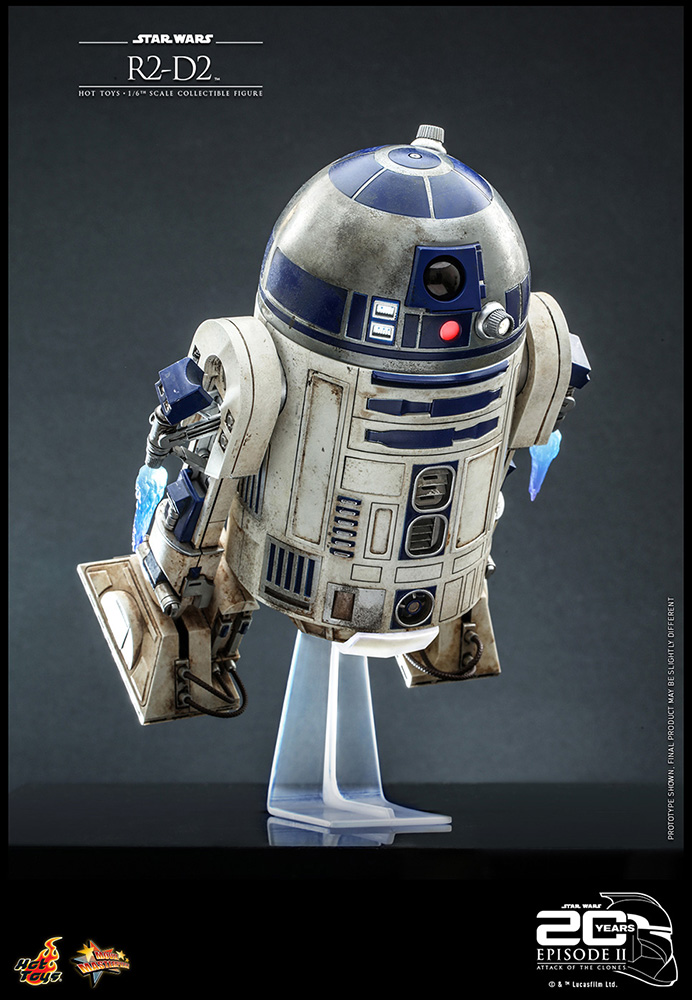 【お一人様1点限り】スターウォーズ/ ムービー・マスターピース 1/6 フィギュア: R2-D2 クローンの攻撃 ver - イメージ画像3