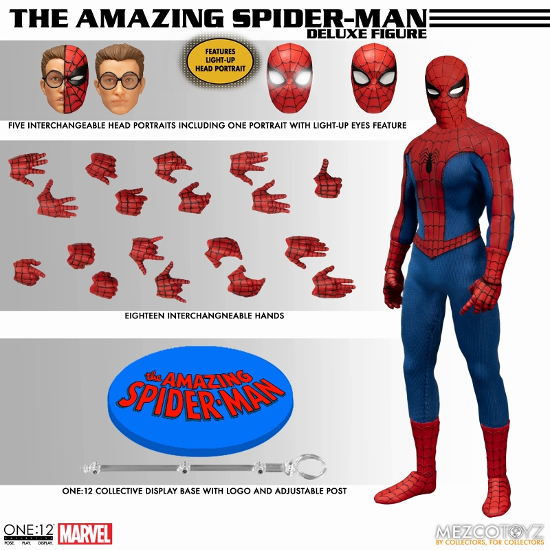 ワン12コレクティブ/ The Amazing Spider-Man: スパイダーマン 1/12 アクションフィギュア DX エディション - イメージ画像10