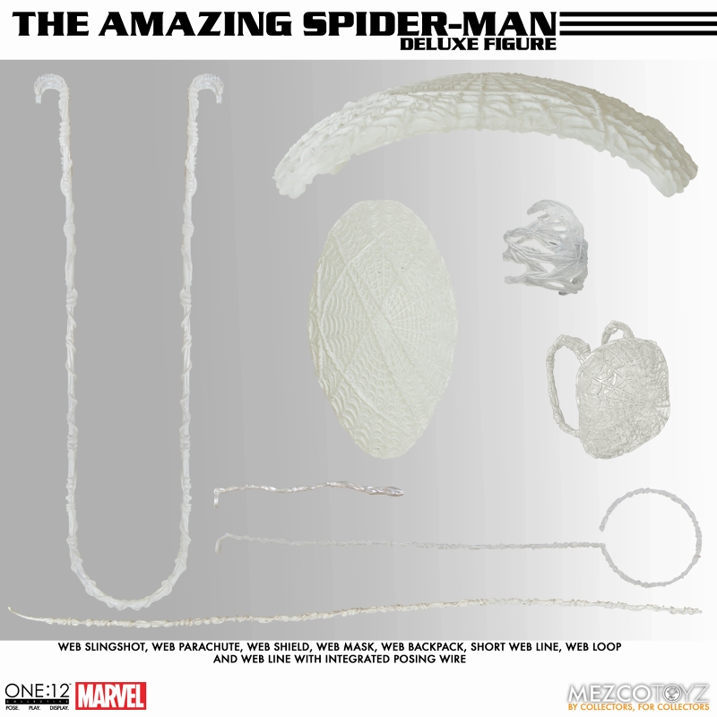 ワン12コレクティブ/ The Amazing Spider-Man: スパイダーマン 1/12 アクションフィギュア DX エディション - イメージ画像12