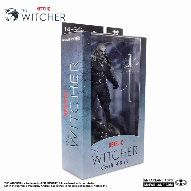 The Witcher by NETFLIX/ リヴィアのゲラルト 7インチ アクションフィギュア シーズン2 ウィッチャーモード ver - イメージ画像9