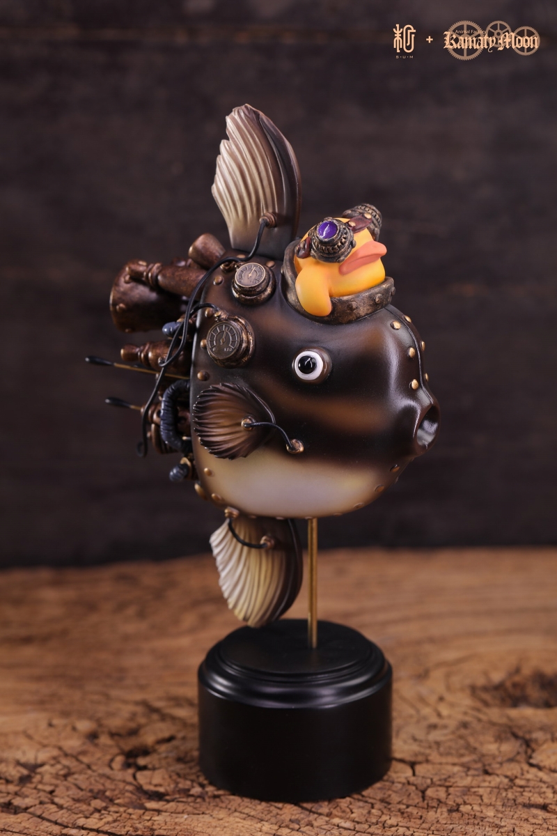 Chick & Flying sunfish チック＆フライング・サンフィッシュ by 鎌田光司 スタチュー - イメージ画像3