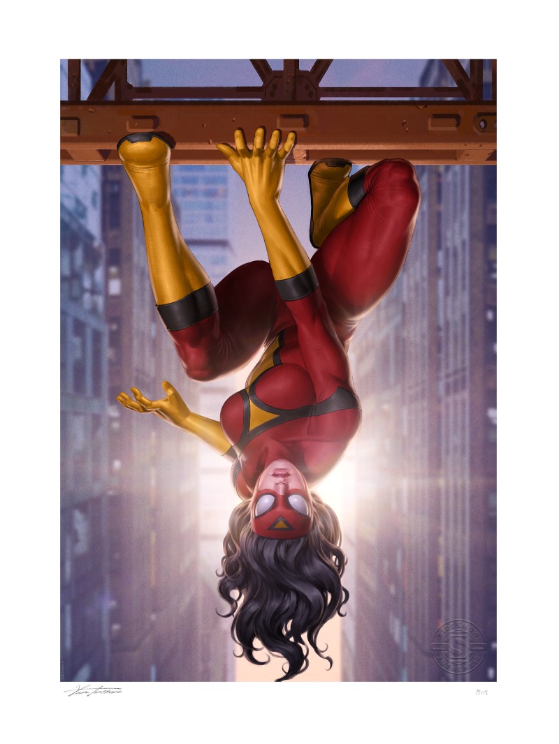 マーベルコミック/ スパイダーウーマン by ユン・ジョングン アートプリント - イメージ画像1