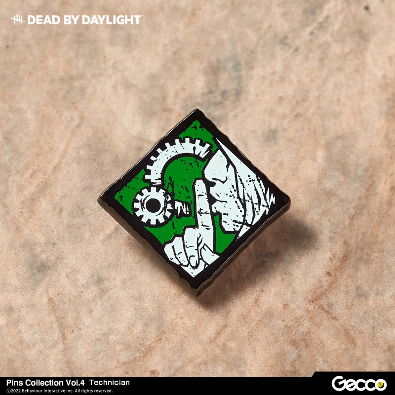 Gecco pins/ Dead by Daylight ピンズコレクション vol.4: テクニシャン (Technician)  - イメージ画像1