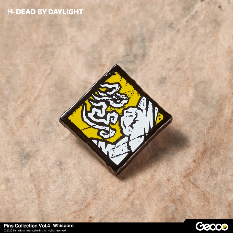 Gecco pins/ Dead by Daylight ピンズコレクション vol.4: 囁き (Whispers) - イメージ画像1
