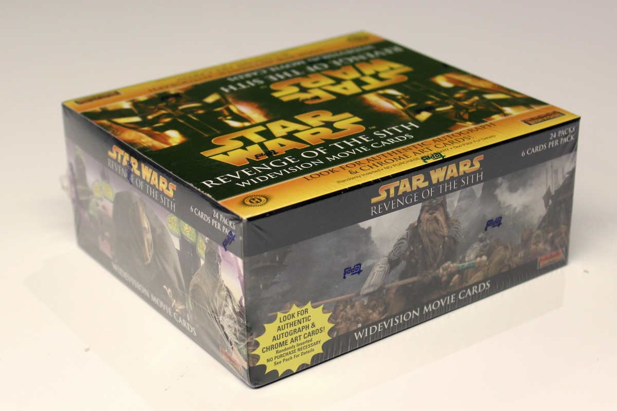 スターウォーズ エピソード3 シスの復讐/ ワイドビジョン トレーディングカード BOX（24パック） - イメージ画像1