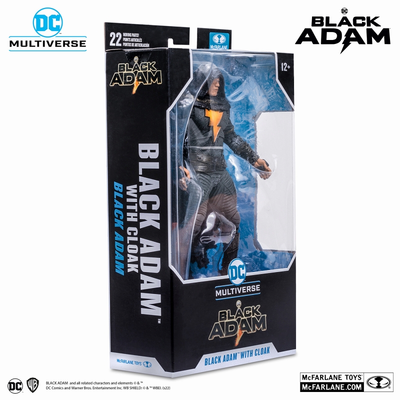 DCマルチバース/ Black Adam: ブラックアダム 7インチ アクションフィギュア フード ver - イメージ画像9