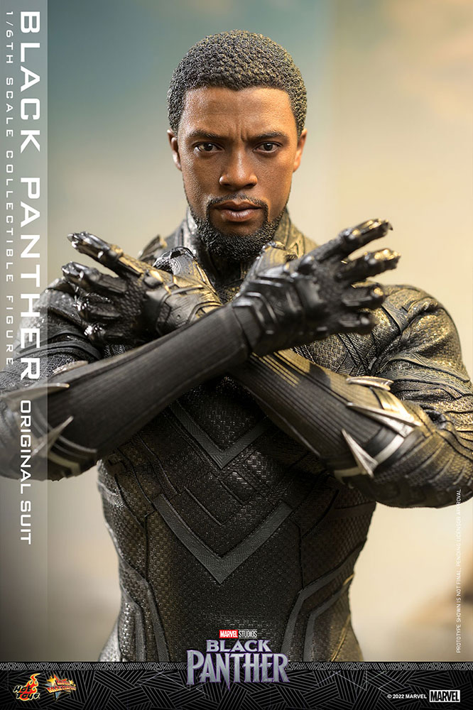 【お一人様1点限り】Black Panther/ ムービー・マスターピース 1/6 フィギュア: ブラックパンサー オリジナルスーツ ver - イメージ画像1