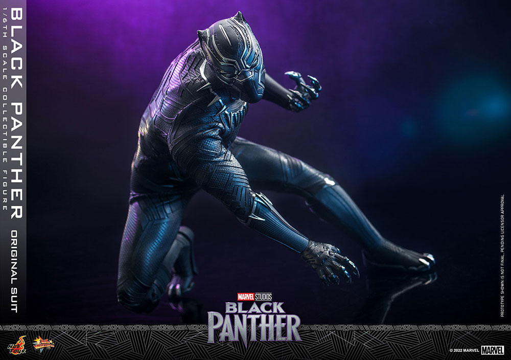 【お一人様1点限り】Black Panther/ ムービー・マスターピース 1/6 フィギュア: ブラックパンサー オリジナルスーツ ver - イメージ画像13