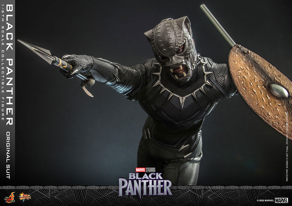 【お一人様1点限り】Black Panther/ ムービー・マスターピース 1/6 フィギュア: ブラックパンサー オリジナルスーツ ver - イメージ画像16