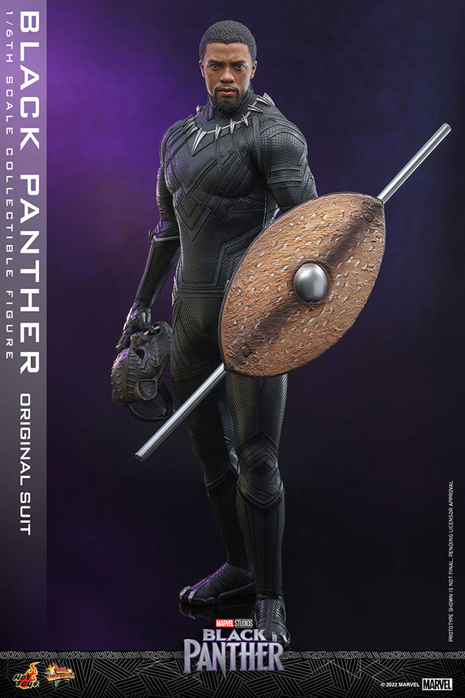 【お一人様1点限り】Black Panther/ ムービー・マスターピース 1/6 フィギュア: ブラックパンサー オリジナルスーツ ver - イメージ画像5