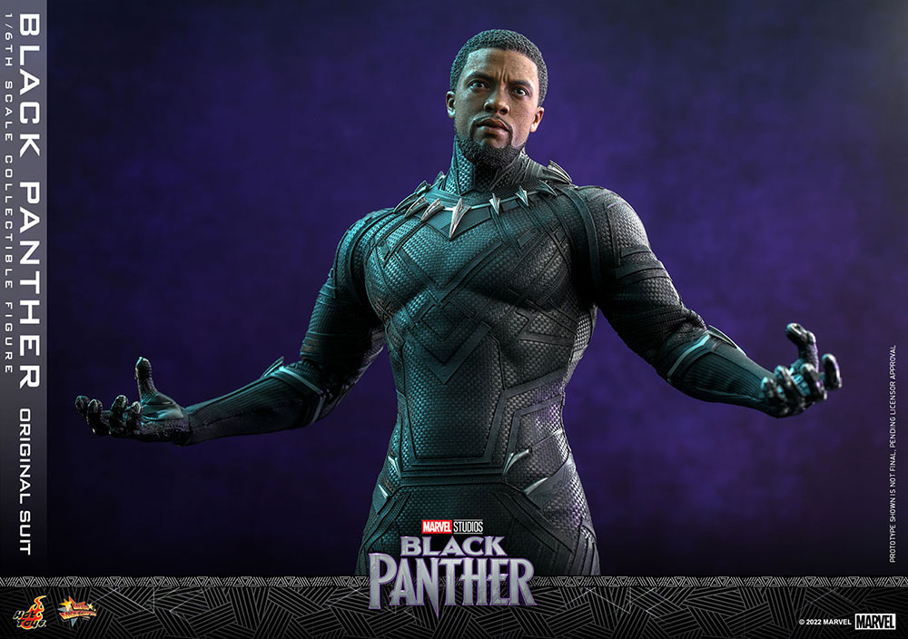 【お一人様1点限り】Black Panther/ ムービー・マスターピース 1/6 フィギュア: ブラックパンサー オリジナルスーツ ver - イメージ画像6