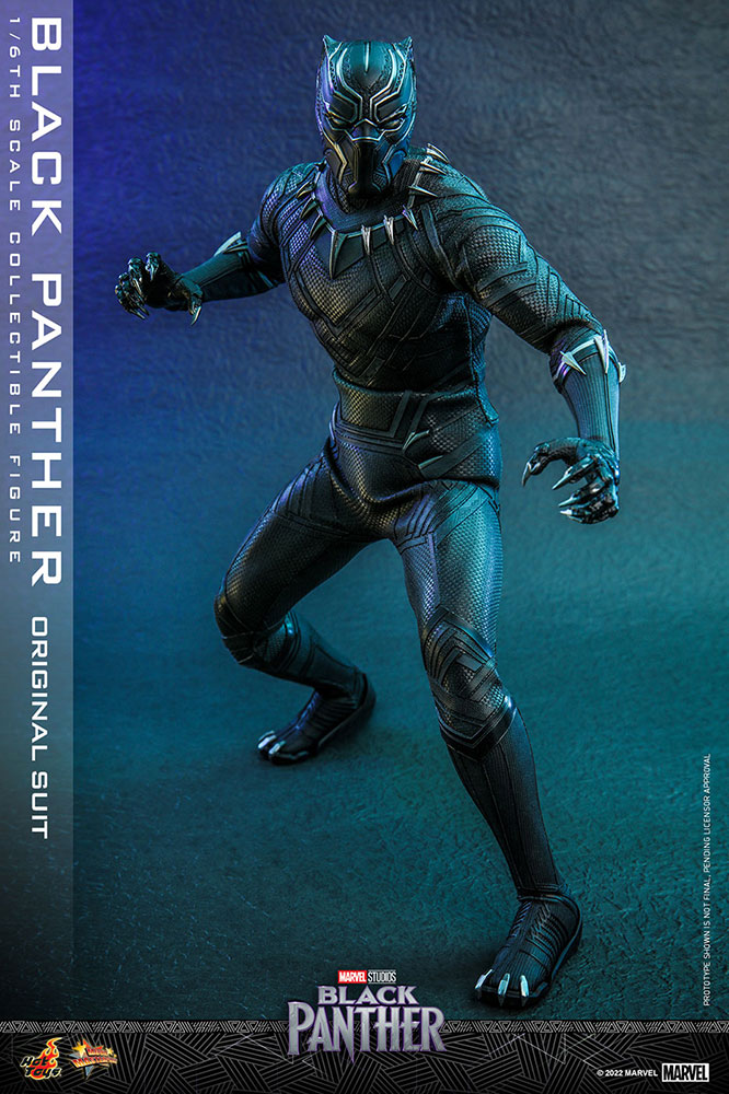 【お一人様1点限り】Black Panther/ ムービー・マスターピース 1/6 フィギュア: ブラックパンサー オリジナルスーツ ver - イメージ画像9