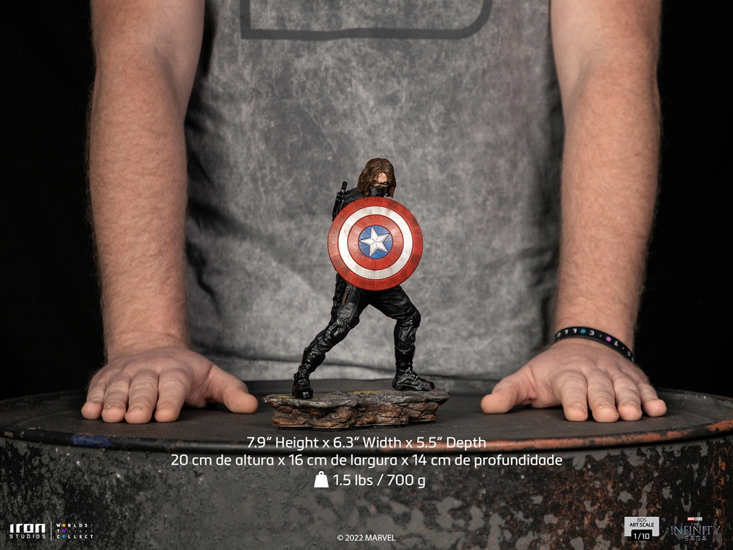 Captain America The Winter Soldier/ ウィンターソルジャー 1/10 バトルジオラマシリーズ アートスケール スタチュー - イメージ画像16