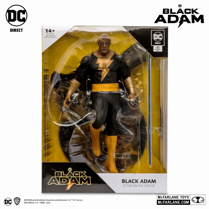 DCマルチバース/ Black Adam: ブラックアダム 12インチ ポーズドスタチュー - イメージ画像8