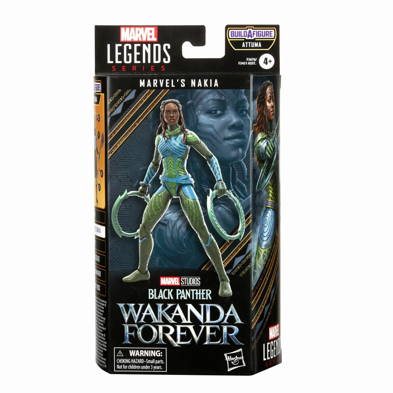 Black Panther Wakanda Forever/ マーベルレジェンド 6インチ アクションフィギュア: ナキア - イメージ画像7