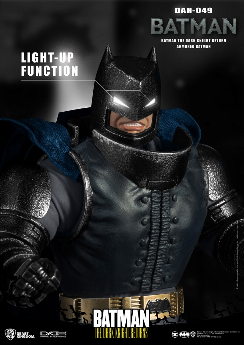 ダイナミックアクションヒーローズ/ The Dark Knight Returns: アーマード・バットマン アクションフィギュア - イメージ画像3