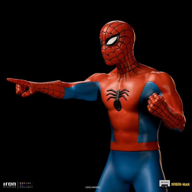 Spider-Man TV Animated series/ スパイダーマン 1/10 アートスケール スタチュー - イメージ画像12