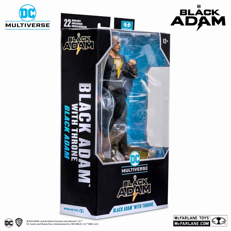 DCマルチバース/ Black Adam: ブラックアダム with スローン 7インチ アクションフィギュア - イメージ画像9