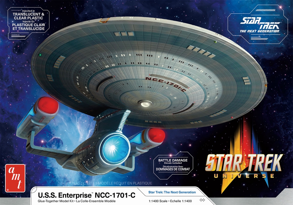 スタートレック/ U.S.S. エンタープライズ NCC-1701-C 1/1400 プラモデルキット - イメージ画像15