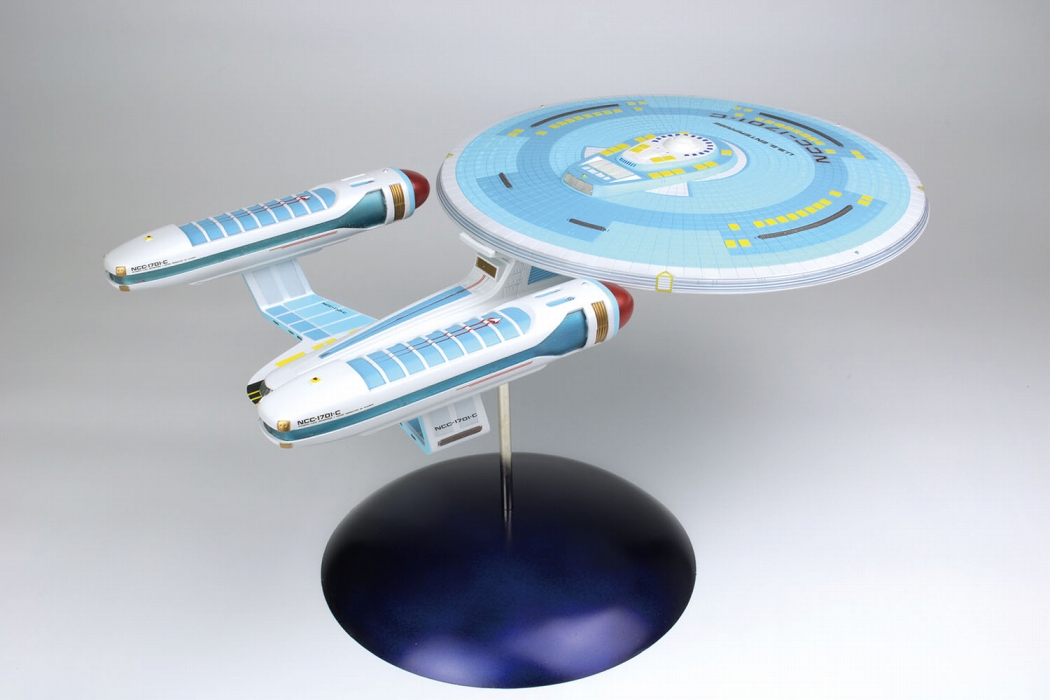 スタートレック/ U.S.S. エンタープライズ NCC-1701-C 1/1400 プラモデルキット - イメージ画像3