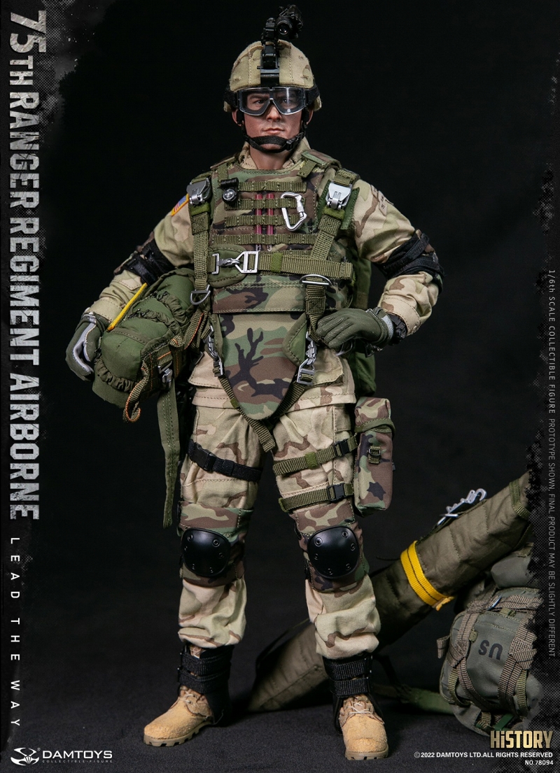U.S. ARMY 第75レンジャー連隊 エアボーン 1/6 アクションフィギュア - イメージ画像12