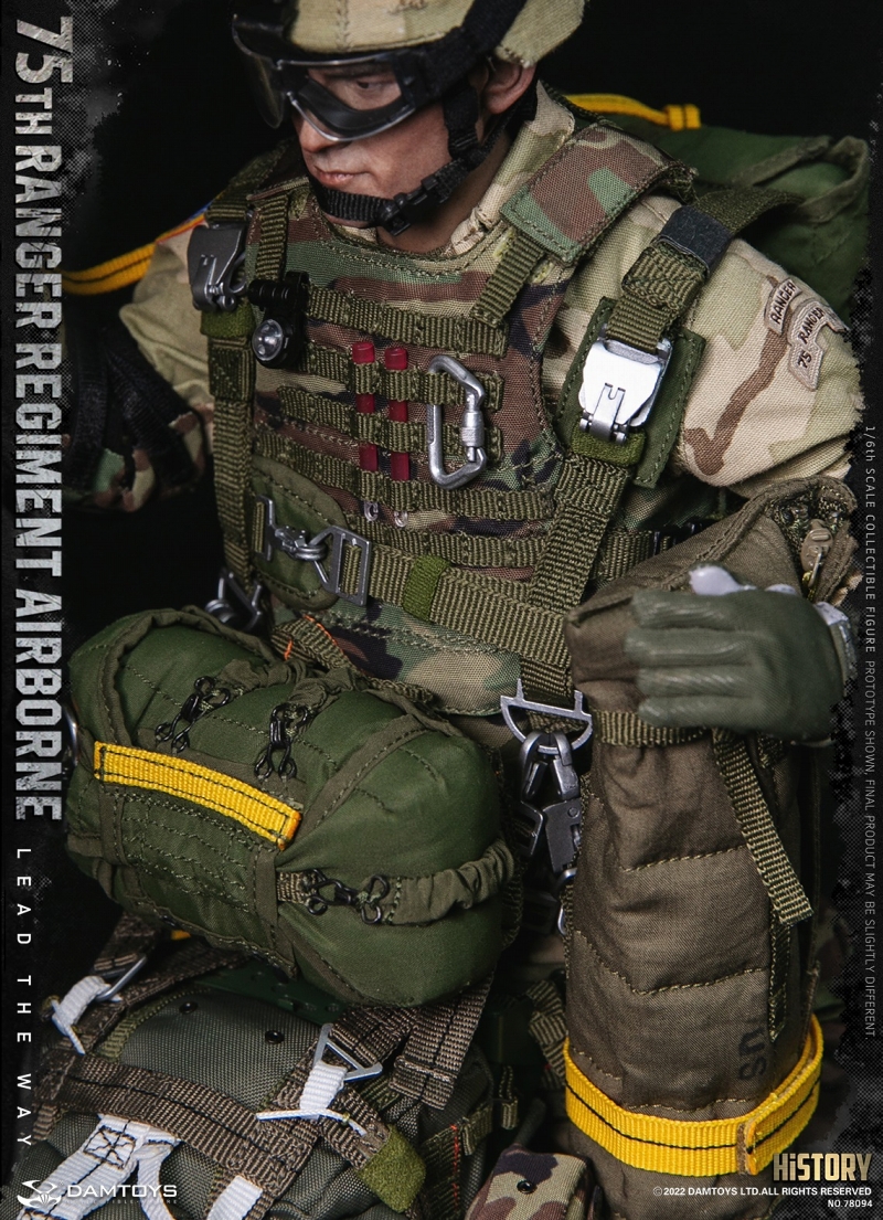 U.S. ARMY 第75レンジャー連隊 エアボーン 1/6 アクションフィギュア - イメージ画像9