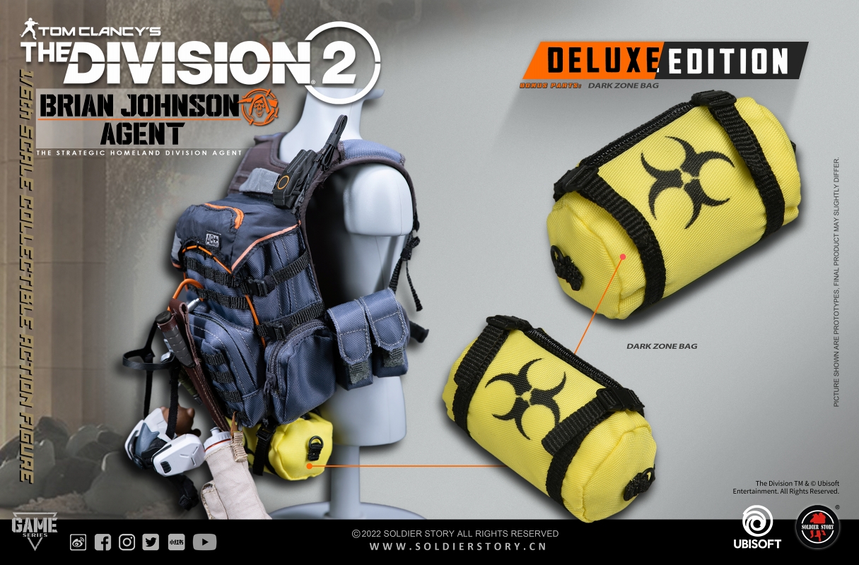THE DIVISION 2 ディビジョン2/ エージェント ブライアン・ジョンソン 1/6 アクションフィギュア DX ver  - イメージ画像17