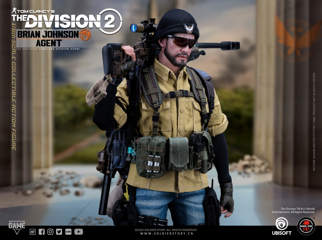 THE DIVISION 2 ディビジョン2/ エージェント ブライアン・ジョンソン 1/6 アクションフィギュア DX ver  - イメージ画像2