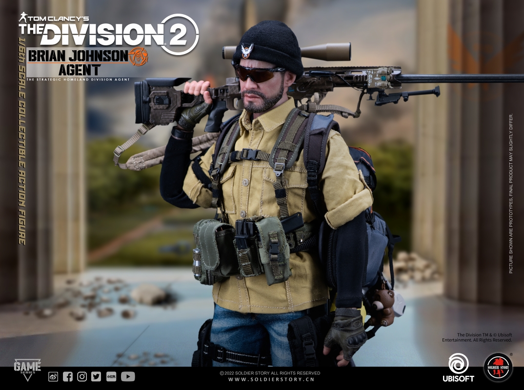 THE DIVISION 2 ディビジョン2/ エージェント ブライアン・ジョンソン 1/6 アクションフィギュア DX ver  - イメージ画像4
