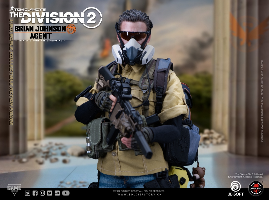 THE DIVISION 2 ディビジョン2/ エージェント ブライアン・ジョンソン 1/6 アクションフィギュア DX ver  - イメージ画像6
