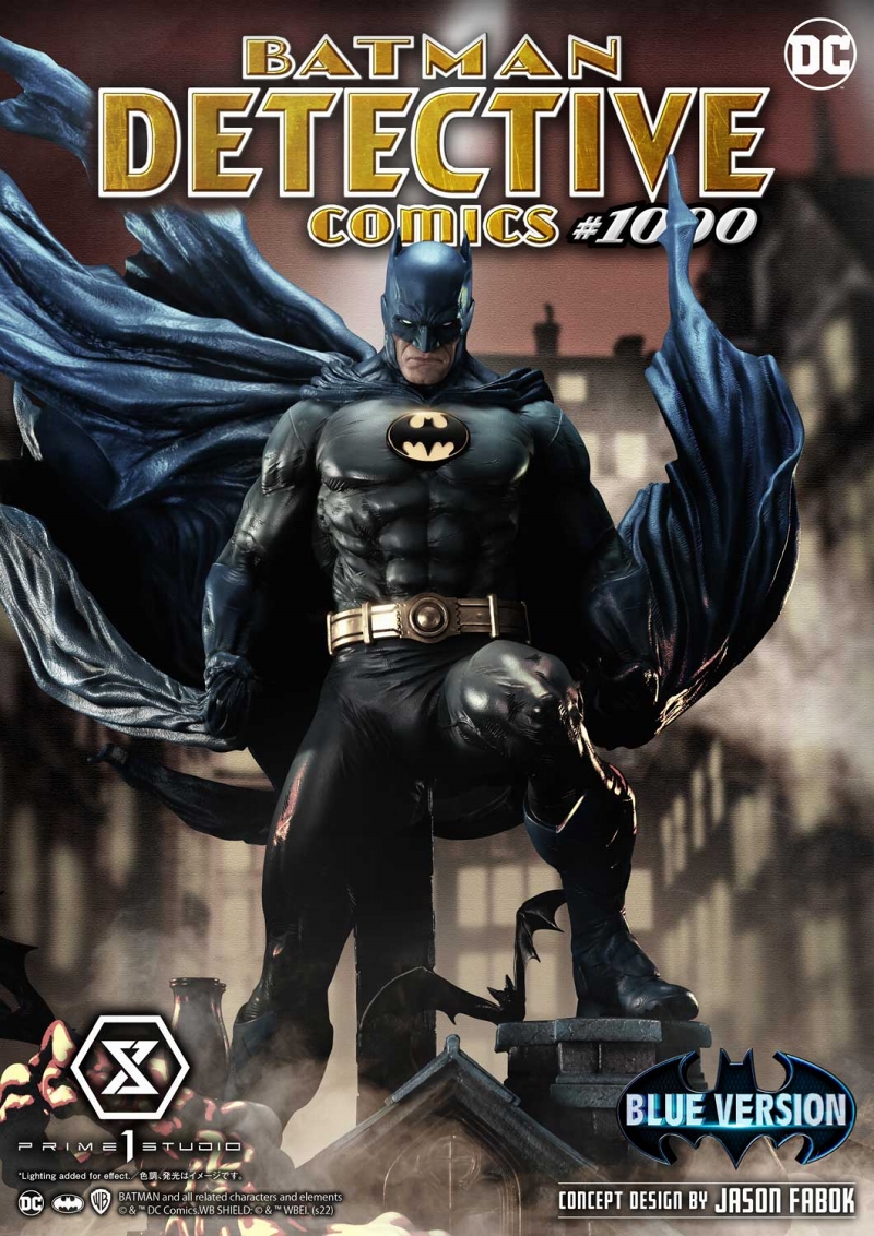 【内金確認後のご予約確定】【来店受取不可】ミュージアムマスターライン/ Detective Comics #1000: バットマン concepted by ジェイソン・ファボック 1/3 スタチュー ブルー ver - イメージ画像42
