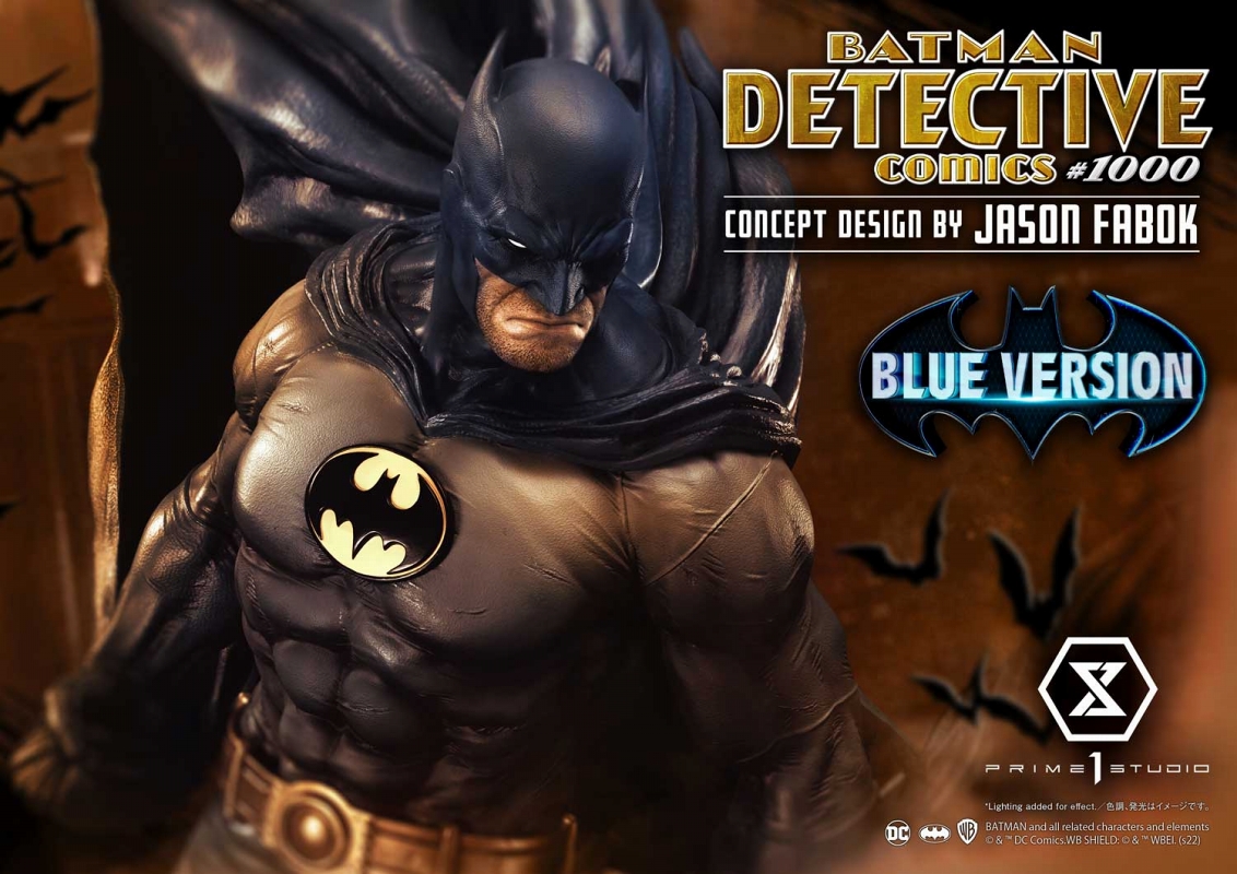 【内金確認後のご予約確定】【来店受取不可】ミュージアムマスターライン/ Detective Comics #1000: バットマン concepted by ジェイソン・ファボック 1/3 スタチュー ブルー ver - イメージ画像44