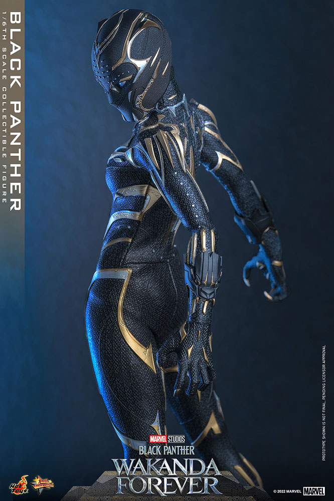 【お一人様1点限り】Black Panther Wakanda Forever/ ムービー・マスターピース 1/6 フィギュア: ブラックパンサー - イメージ画像9