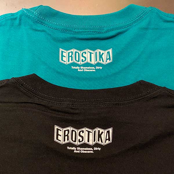 エロスティカ/ EROSTIKA 18th Anniversary “PRINCESS LUNE” Tシャツ アクアグリーン サイズL - イメージ画像4