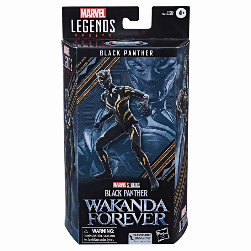Black Panther Wakanda Forever/ マーベルレジェンド 6インチ アクションフィギュア: ブラックパンサー - イメージ画像6