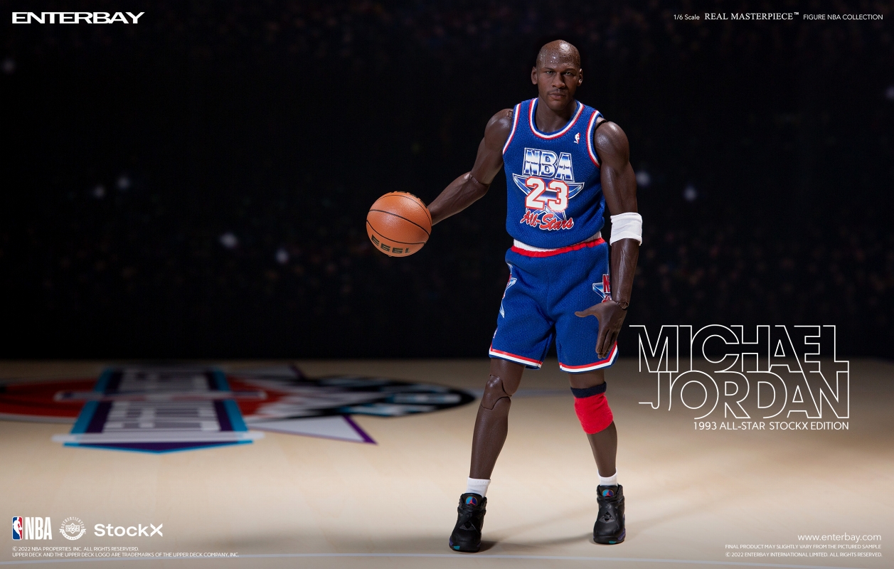 リアルマスターピース NBAコレクション/ マイケル・ジョーダン 1/6 コレクティブル フィギュア 1993 オールスター ver - イメージ画像2