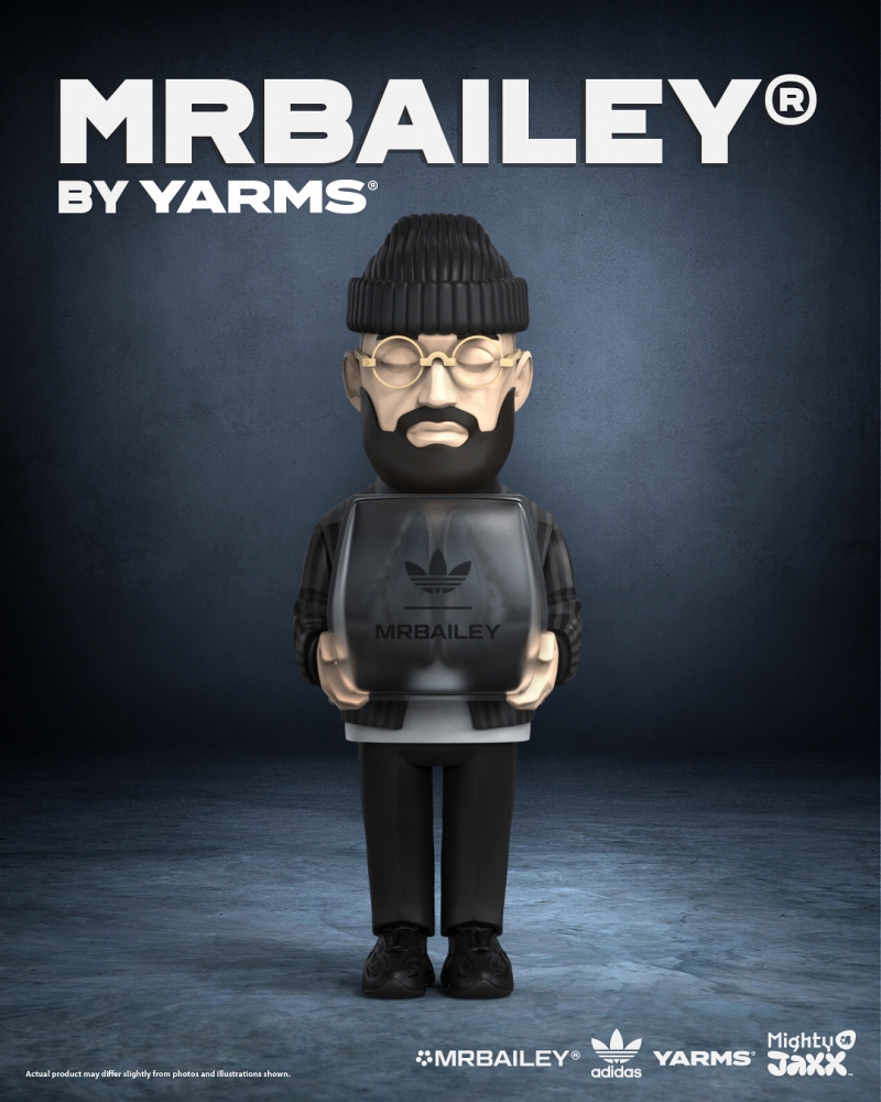 Mr.ベイリー by YARMSスタジオ 8インチ ビニールアートスタチュー - イメージ画像1