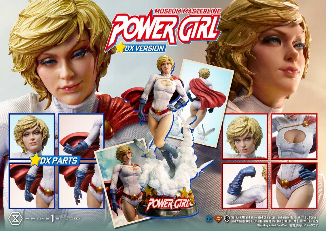 【内金確認後のご予約確定】【来店受取不可】ミュージアムマスターライン/ Power Girl: パワーガール 1/3 DX スタチュー - イメージ画像30