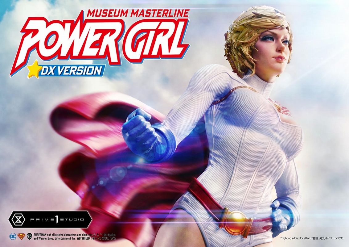 【内金確認後のご予約確定】【来店受取不可】ミュージアムマスターライン/ Power Girl: パワーガール 1/3 DX スタチュー - イメージ画像31