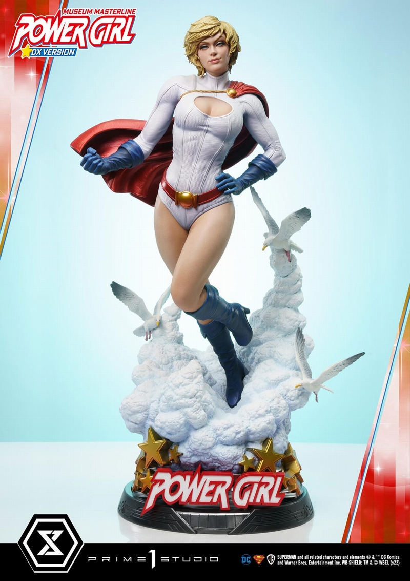 【内金確認後のご予約確定】【来店受取不可】ミュージアムマスターライン/ Power Girl: パワーガール 1/3 DX スタチュー - イメージ画像5