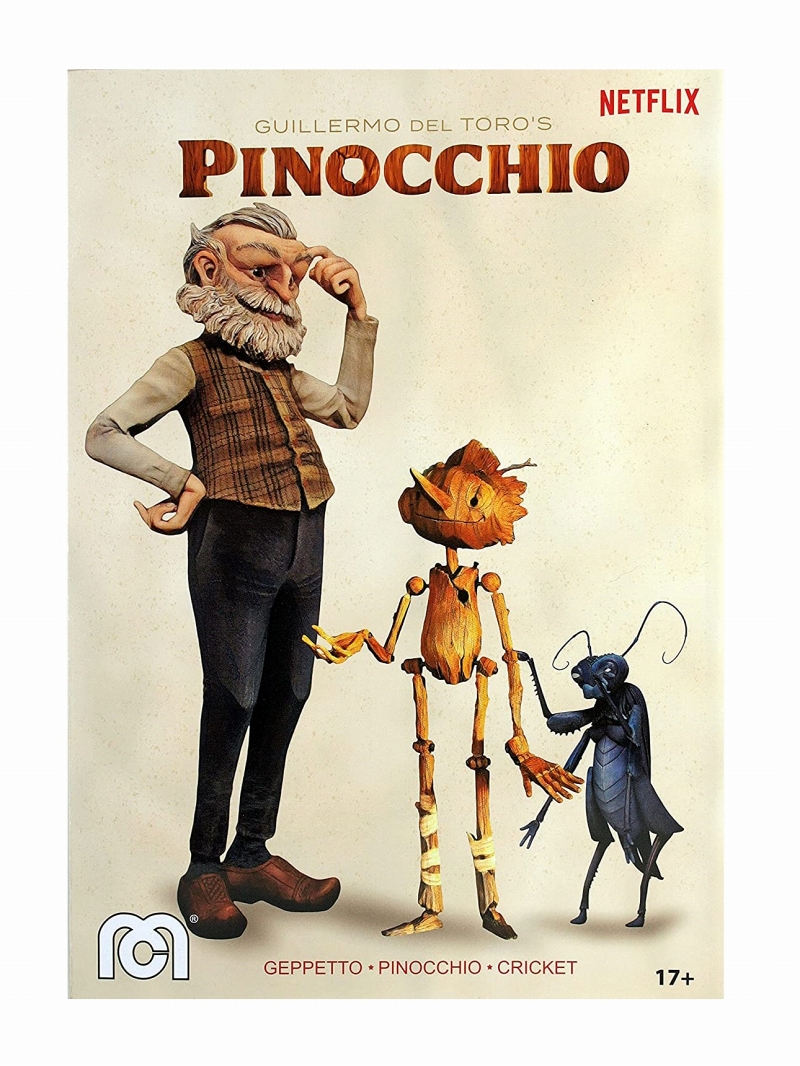 ギレルモ・デル・トロのピノッキオ Guillermo del Toro's Pinocchio/ ピノッキオ＆ゼペット with セバスチャン・J・クリケット アクションフィギュア セット - イメージ画像15