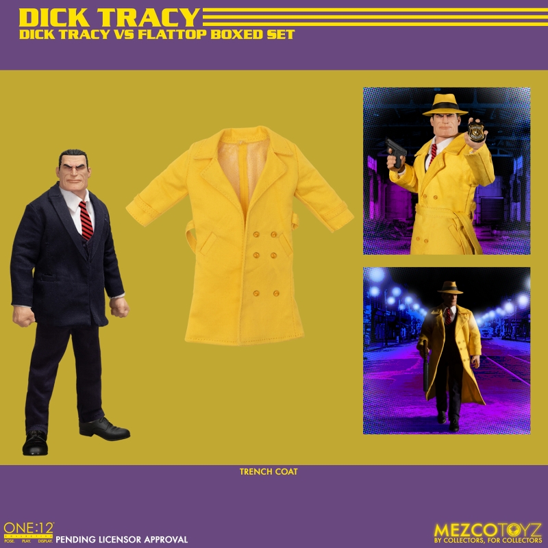 ワン12コレクティブ/ Dick Tracy: ディック・トレイシー vs フラップトップ 1/12 アクションフィギュア ボックスセット - イメージ画像3