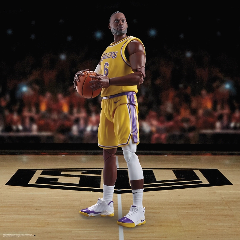 NBA スターティングラインナップ シリーズ1/ レブロン・ジェームズ 6インチ アクションフィギュア ロサンゼルス・レイカーズ ver - イメージ画像18