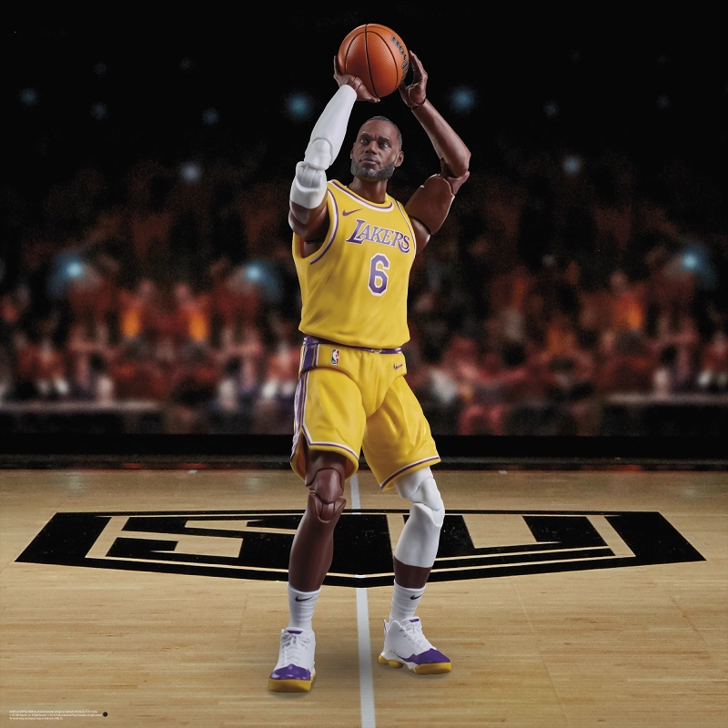 NBA スターティングラインナップ シリーズ1/ レブロン・ジェームズ 6インチ アクションフィギュア ロサンゼルス・レイカーズ ver - イメージ画像21