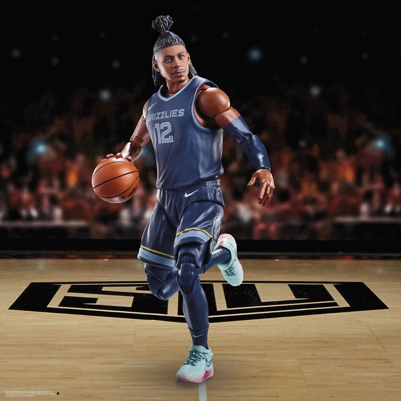 NBA スターティングラインナップ シリーズ1/ ジャ・モラント 6インチ アクションフィギュア メンフィス・グリズリーズ ver - イメージ画像18