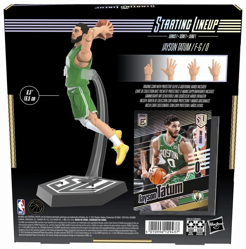 NBA スターティングラインナップ シリーズ1/ ジェイソン・テイタム 6インチ アクションフィギュア ボストン・セルティックス ver - イメージ画像15