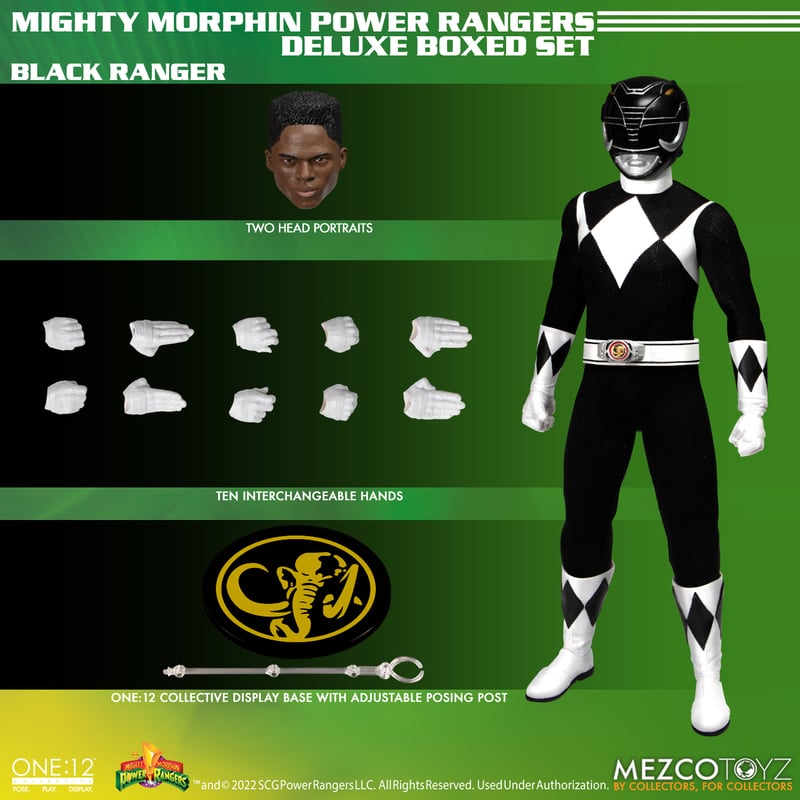 ワン12コレクティブ/ Mighty Morphin' Power Rangers: パワーレンジャー 1/12 アクションフィギュア ボックスセット - イメージ画像20