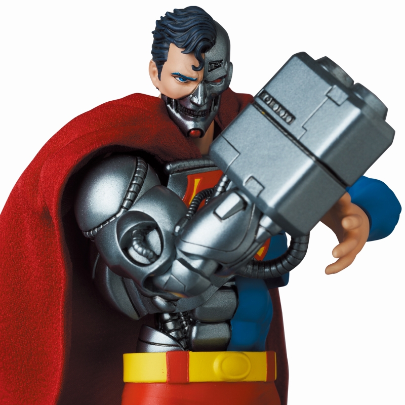 【再入荷】MAFEX/ RETURN OF SUPERMAN: サイボーグ・スーパーマン - イメージ画像9