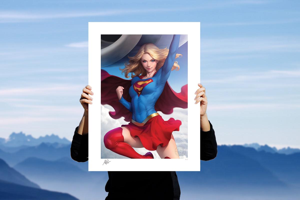 DCコミックス/ Supergirl #12 by Artgerm スタンリー・ラウ アートプリント - イメージ画像2