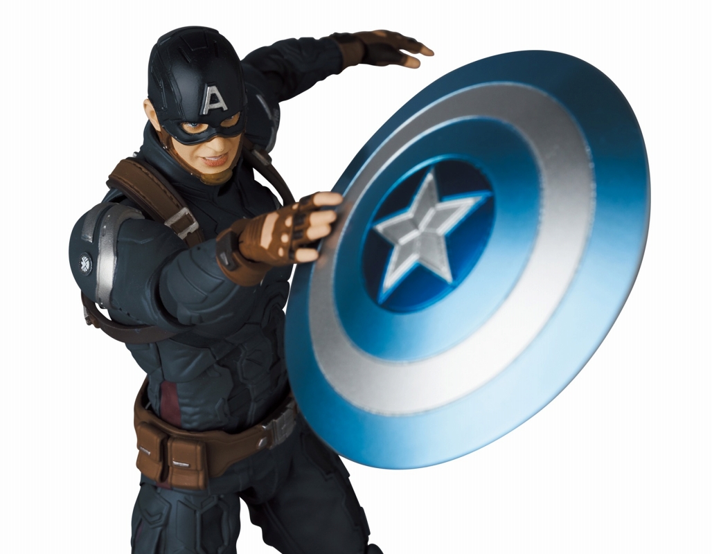 MAFEX/ Captain America The Winter Soldier: キャプテン・アメリカ ステルススーツ ver - イメージ画像7